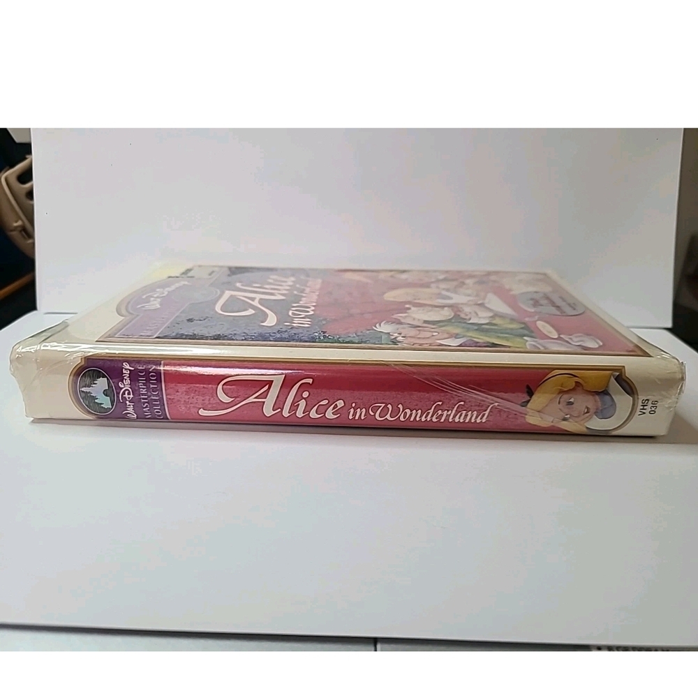 SEALED Alice in Wonderland VHS Walt Disney Masterpiece Collection - Rare - Picture 7 of 7